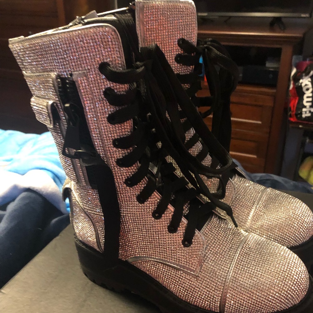 Dolls Kill Billionaire Bling Boots